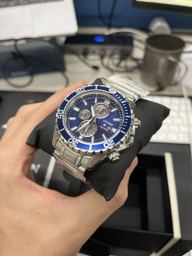 Citizen Promaster CA0710-91L Eco-Drive Chronograph 200m Diver From Japan