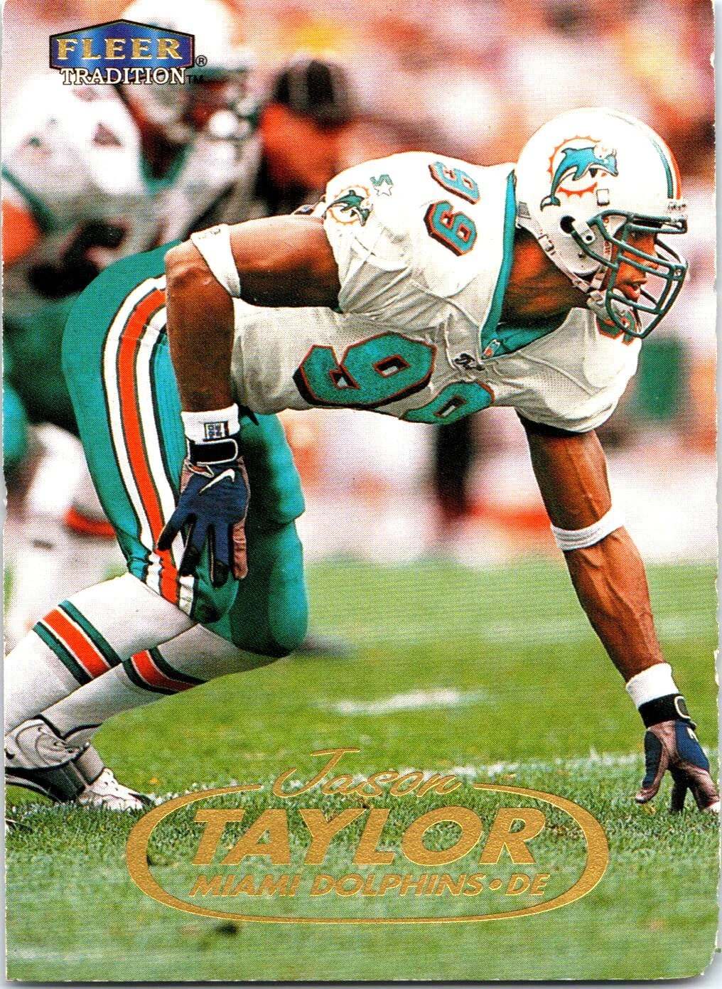 1998 Fleer Tradition #62 Jason Taylor