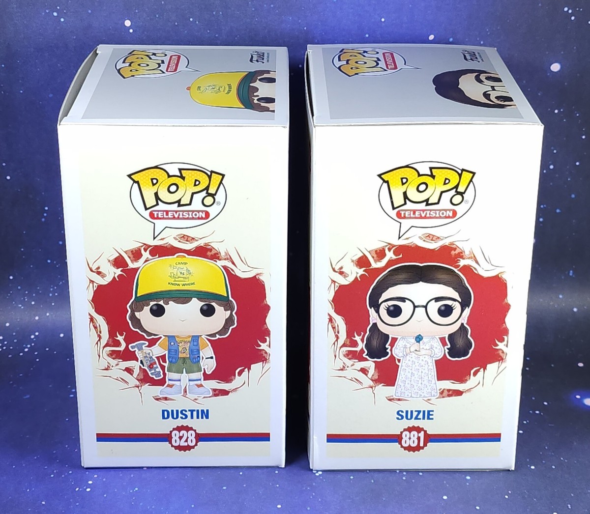 Funko Stranger Things Suzie and Dustin POP Figure Exclusives