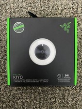 Razer Kiyo 1080p Streaming Camera with LED Ring Light - Black