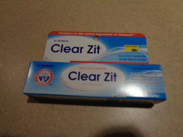 clear zit cream