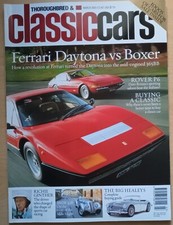Classic Cars March 2001 Ferrari Daytona 365BB Rover P6 BMW 328 Austin Healey