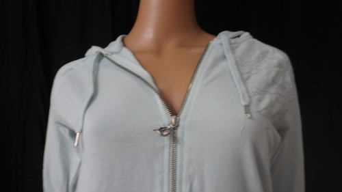 NWT HALE BOB sz MED (BUST 38) AQUA GRAPHIC 100% COTTON CAPRI SWEATS TRACKSUIT - Picture 7 of 23