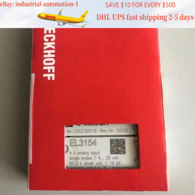 2023 NEW BECKHOFF EL3154 PLC module UPS Shipping