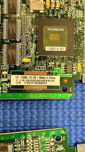 Cisco (2) HWIC-16A VO2 (&) (3) HWIC-1DSU-T1 (TOTAL 5 CARDS) - Picture 8 of 8