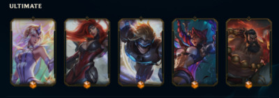 league of legends account 83k BE plus a bunch of skins 