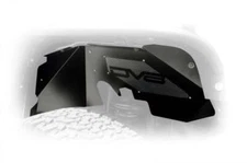DV8 Offroad Fits 07-18 Jeep Wrangler JK Front Aluminum Inner Fender - Black