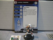  Star Wars Miniatures CHAMPIONS OF THE FORCE Utapau Trooper 38/60 with card 