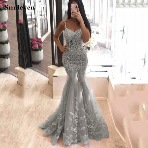 Amsale Chloe Bridesmaid Dress-Platinum Gray Satin-Leg Slit | eBay Amsale Chloe Bridesmaid Dress-Platinum Gray Satin-Leg Slit | eBay