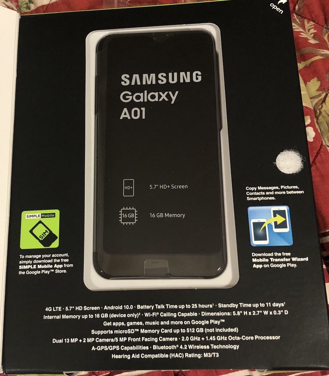 Storage Space Sd Card For Galaxy A01 Samsung Phone Samsung Ao1