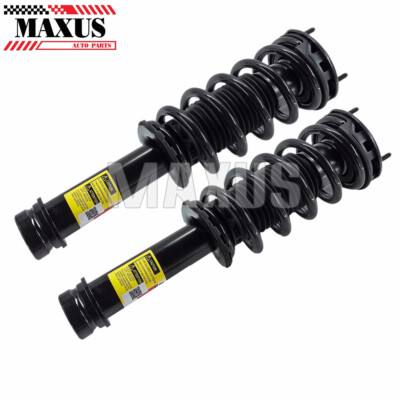 2X Front Shock Struts Coil Spring Assys For Tesla Model S AWD 15-19 1030607-00-C