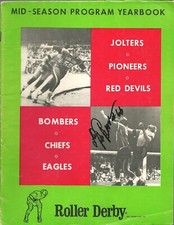 RD28 Richard Brown Firmado Roller Derby Games Anuario ***BONO**