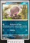 Carte Pokemon AXOLOTO 058/091 REVERSE EV4.5 Destinée De Paldea PAF FR NEUF