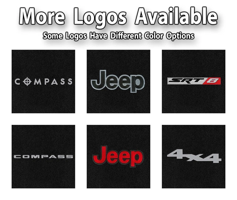 Alfombrillas delanteras Jeep Patriot - 2 piezas Ultimats - Elige color y logotipo Foto 4 de 4