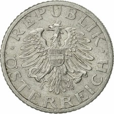 #523560 &Ouml;sterreich, 50 Groschen, 1955, SS, Aluminium, KM:2870