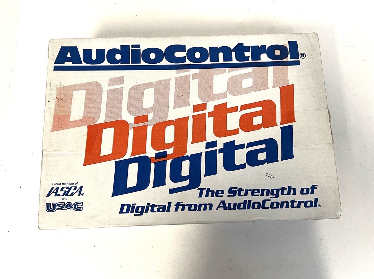 AudioControl DQX Stereo One-Third Octave Digital Equalizer 
