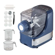 Electric Pasta Maker Automatic Noodle Dough Making Machine with 8 Pasta Shape