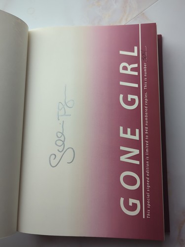 Gone Girl by Gillian Flynn SIGNED Slipcase Numbered #304 Limited Cemetery Dance - Imagen 3 de 8