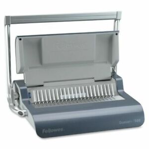 Fellowes Quasar 500 Sheet Manual Comb Binding Machine FEL 5227201 w