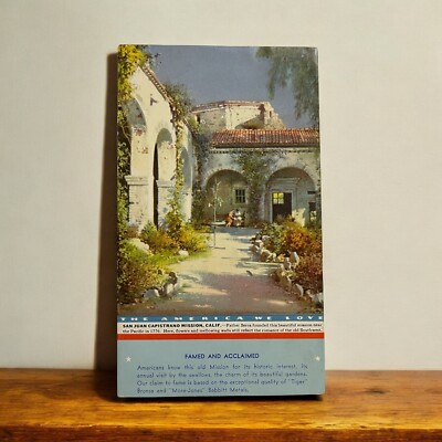 San Juan Capistrano Mission In California Famed And Acclaimed Ink Blotter