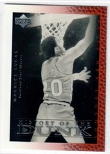 2000 Upper Deck History of the Dunk Maurice Lucas Basketball Card. #62