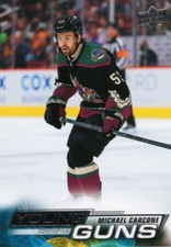 22/23 UD 2 Michael Carcone Rc Young Guns #491 Rookie