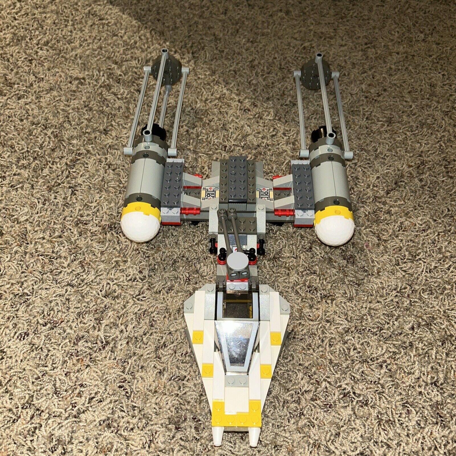 LEGO Star Wars: TIE Fighter & Y-wing (7150) COMPLETE Y-Wing Fighter ONLY
