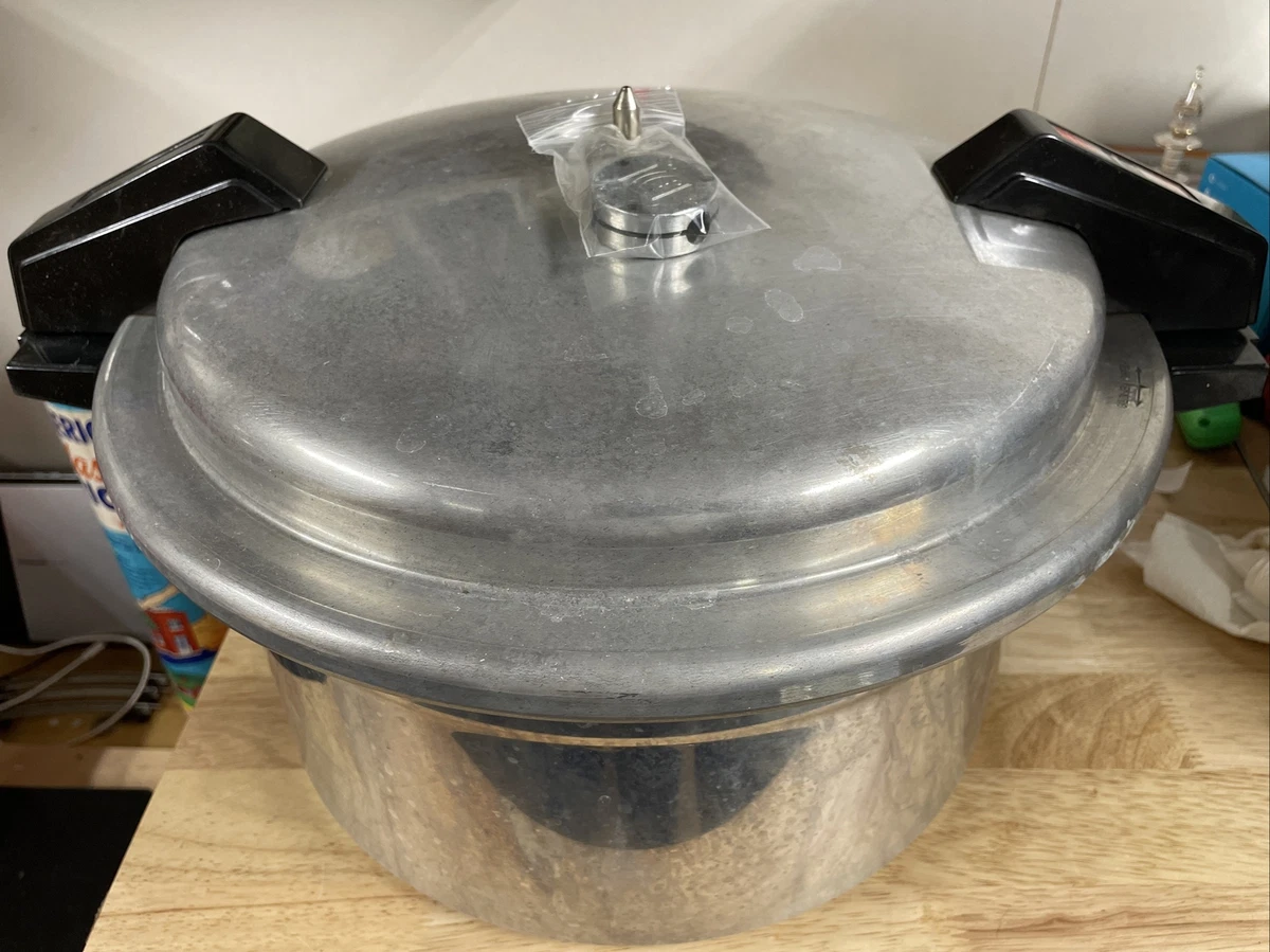 Mirro 12 QT Quart Pressure Cooker Canner USA Holds 7 Qt Jars