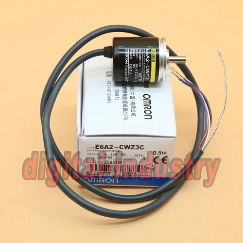 Brand New Omron PLC Rotary Encoder E6A2-CWZ3C 100P/R IN BOX FAST SHIP