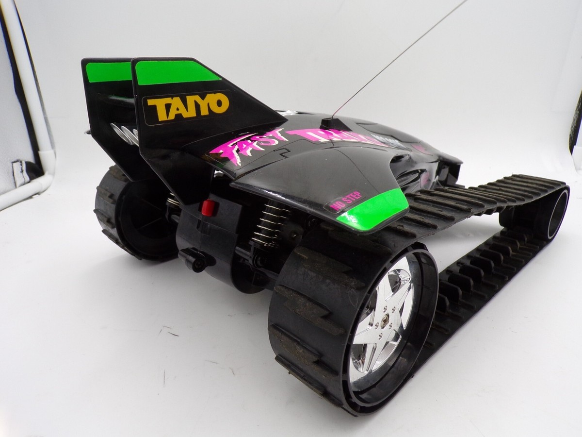 RARE! 90's Taiyo Japan 9.6V Fast Traxx RC Black Buggy 40MHZ