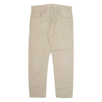 LEVI'S 508 Mens Trousers Beige Regular Straight W33 L27