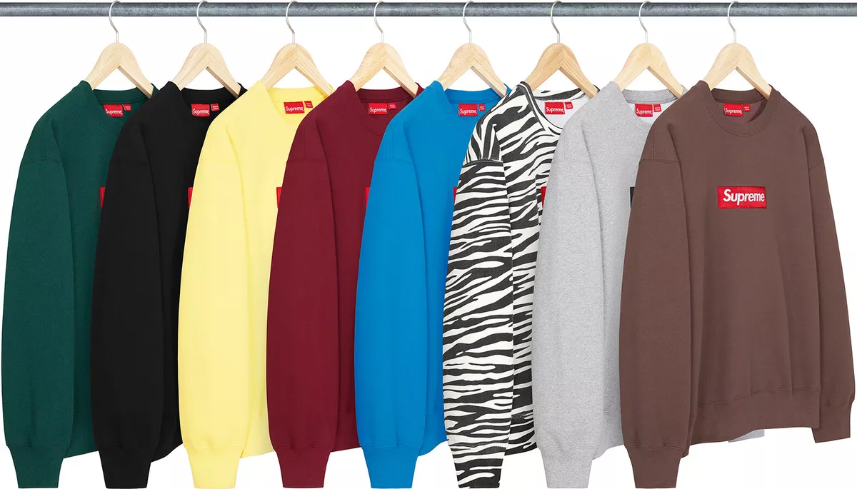 supreme boxlogo crewneck