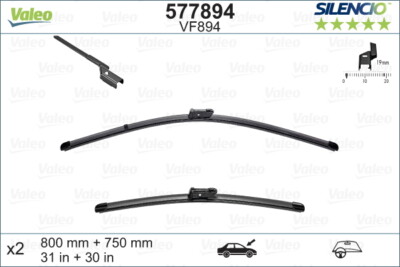 VALEO 577894 Scheibenwischer für CITROËN
