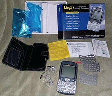 Electronic Hand Held Lingo Voyager II/2 Talking Translator 12 Languages Box BROK