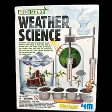 Green Science Weather Station KidzLabs 4M Fun Science Projects Home School