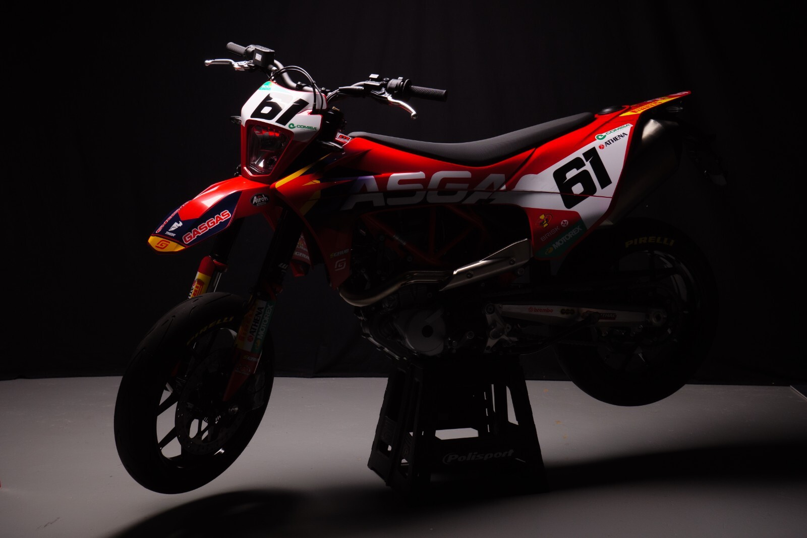 Kit Graphiques Stickers Pour GasGas SM 700 2022-2024 - Design Half Life - Vinyle Multicolore - NitroMX