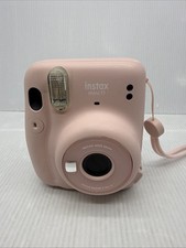 Fujifilm Instax Mini 11 Instant Camera - Blush Pink Tested  Working
