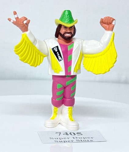 SDSS GOLD ~~ wwe WWF Hasbro Wrestler - MACHO MAN R...