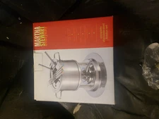 MARTHA STEWART STAINLESS STEEL FONDUE SET 2 QT, NEVER USED