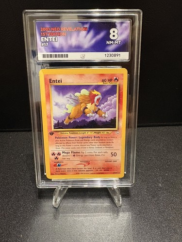 Entei (1st Edition) graded ACE 8 for sale on eBay
