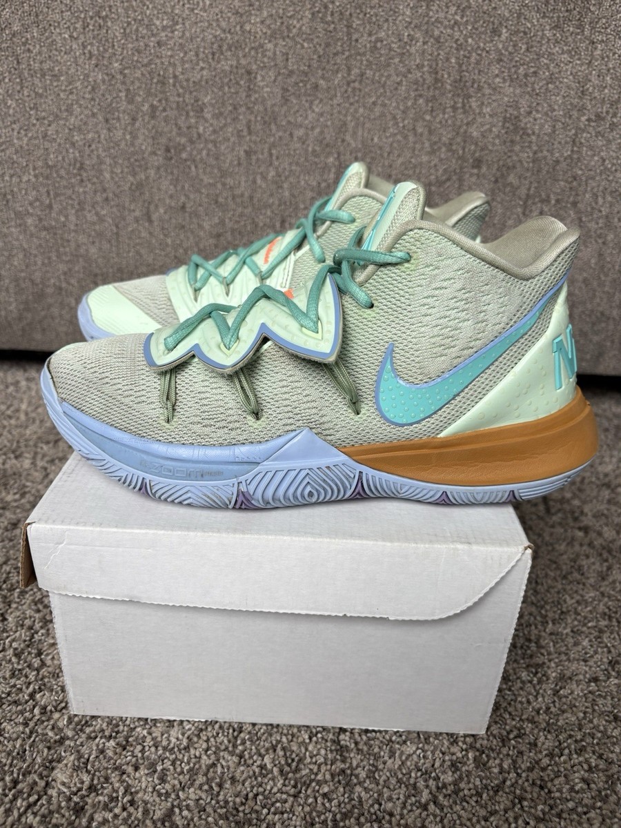 NIKE 2019 KYRIE 5 SPONGEBOB SQUAREPANTS SQUIDWARD SIZE 8 MEN'S | eBay