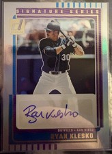 2025 Panini Donruss Signature Series Ryan Klesko Autograph SG-RKL Padres MLB