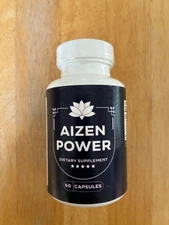 SO Labs Aizen Power for Men, All Natural Male Supplement to Boost Energy 60 Caps