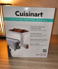 Nuevo accesorio para picadora de carne Cuisinart MG-50 para mezcladoras de pie serie Sm-50 NUEVO