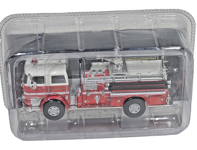 Del Prado 1/64 Scale FEN19 - Seagrave K-Type Pumper Fire Truck - Red Sealed Box.