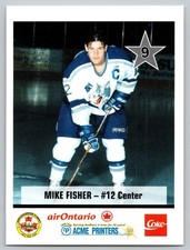 Mike Fisher 1998-99 Sudbury Wolves Police