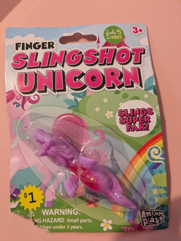 New Finger Slingshot Unicorn Fidget Toy