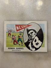 Roman Gabriel - 1961 NU-Cards - #166  - Rookie (RC)