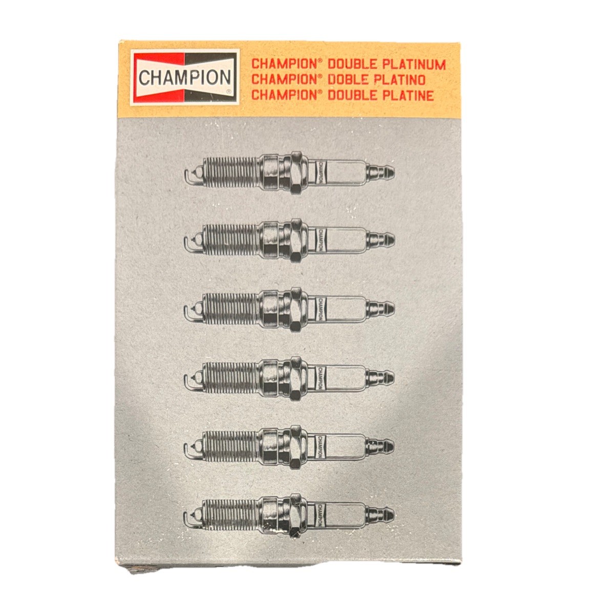Champion 7440 RE14PLP5 Double Platinum Spark Plugs 6-Pack NEW OEM Quality