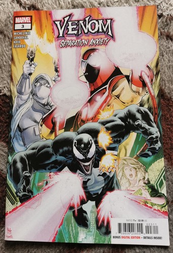 VENOM : SEPARATION ANXIETY # 3 NM 2024 PAULO SIQUEIRA VARIANT ! KINGPIN ! GHOST